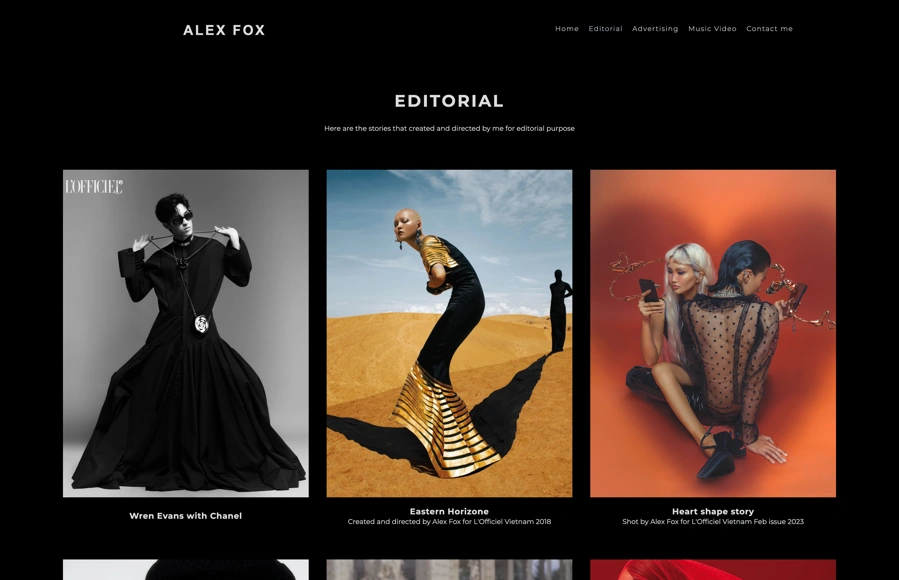 A SOLUTION portfolio preview