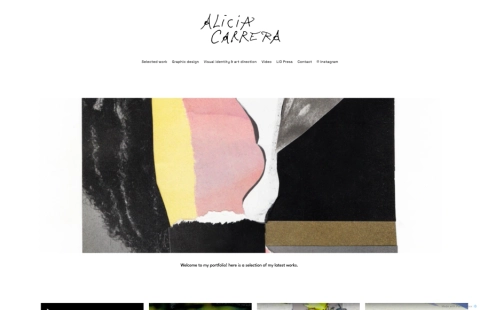 Alicia Carrera portfolio