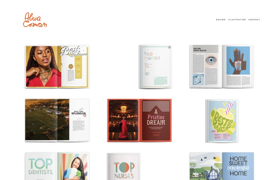 Alicia Corman portfolio preview