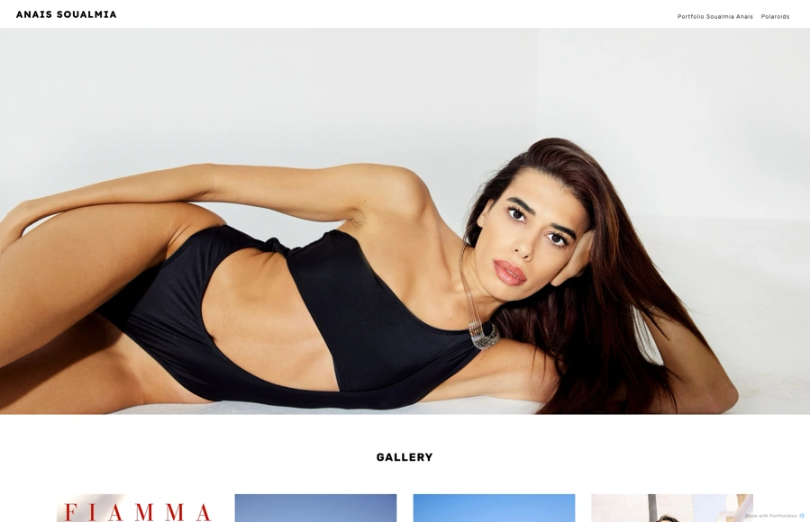 Anais Soualmia's Portfolio portfolio preview