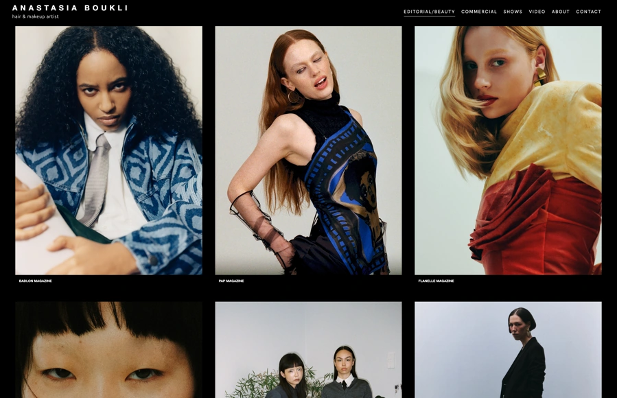 Nasti Boukli portfolio preview