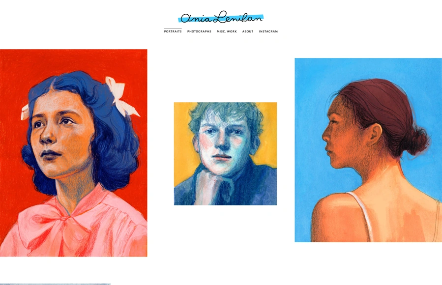 Ania Lenihan — artist, designer, illustrator portfolio preview