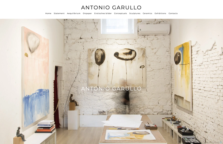 Antonio Garullo portfolio preview