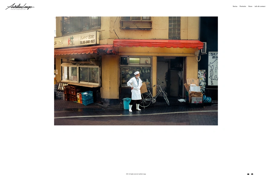 Aurelien Longo portfolio preview