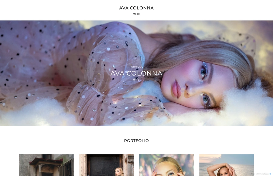 Ava Colonna portfolio preview