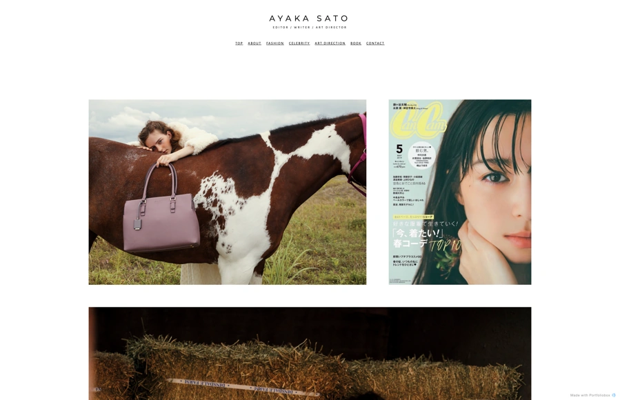 ayakasato portfolio preview