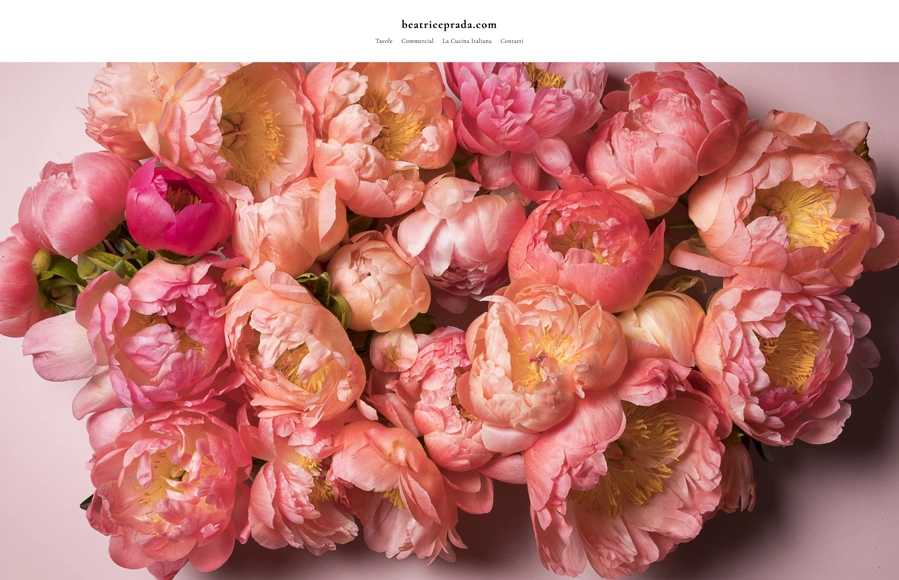 beatriceprada.com portfolio preview