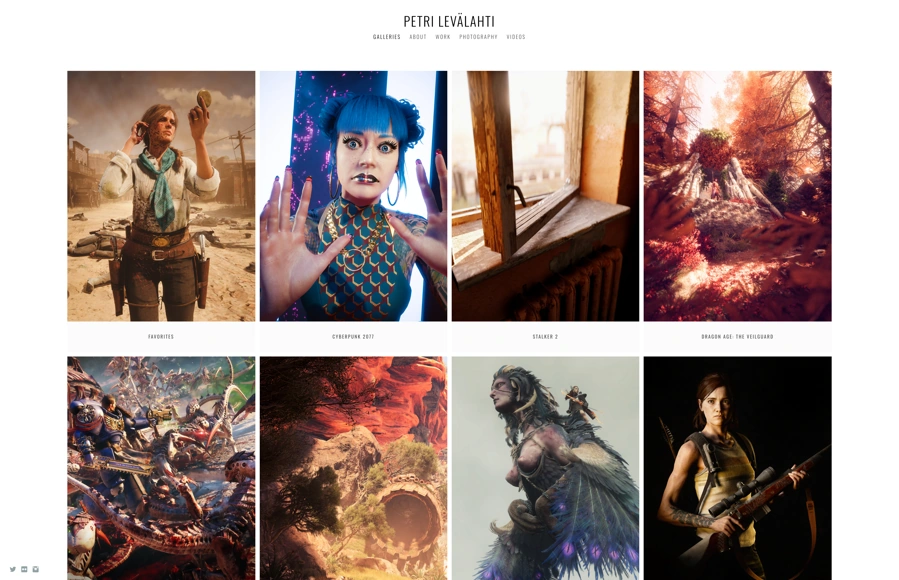 Petri Levälahti portfolio preview