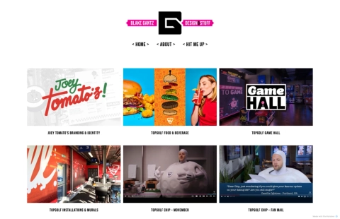 Blake Gantz Design portfolio