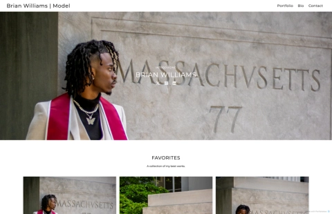 Brian Williams - Model Portfolio portfolio