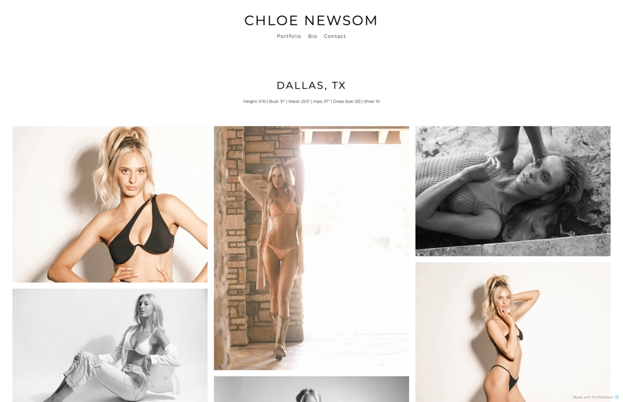 Chloe Newsom portfolio preview