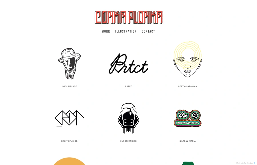 ConkaPlonka portfolio preview