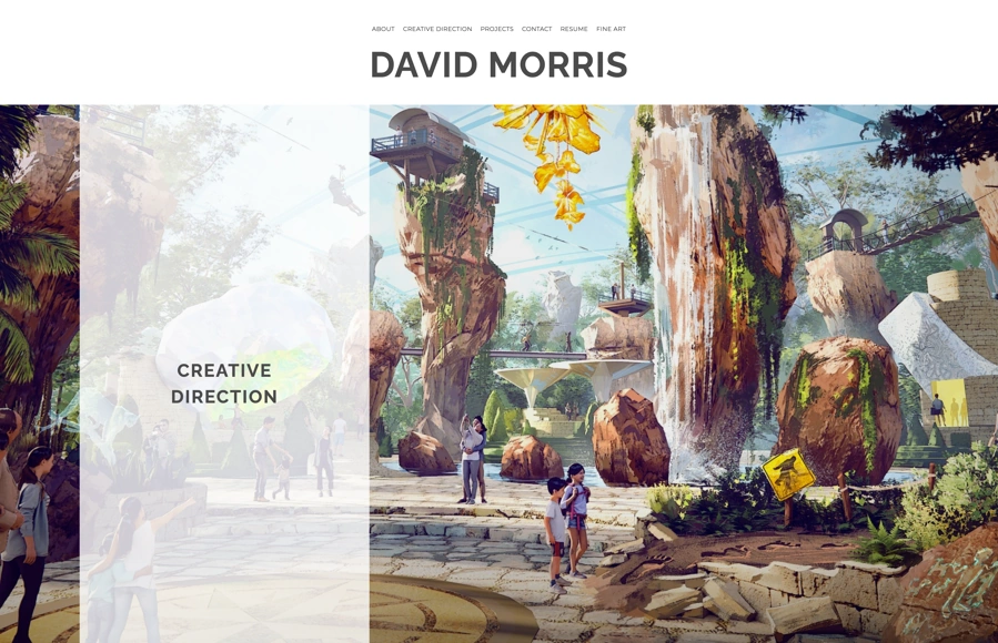 David Morris: Creative Direction & Production Design portfolio preview