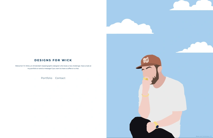 Designs for wick portfolio preview