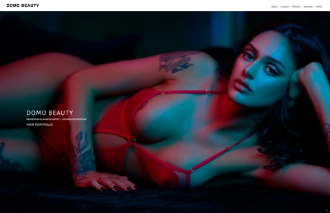 domobeauty.com portfolio