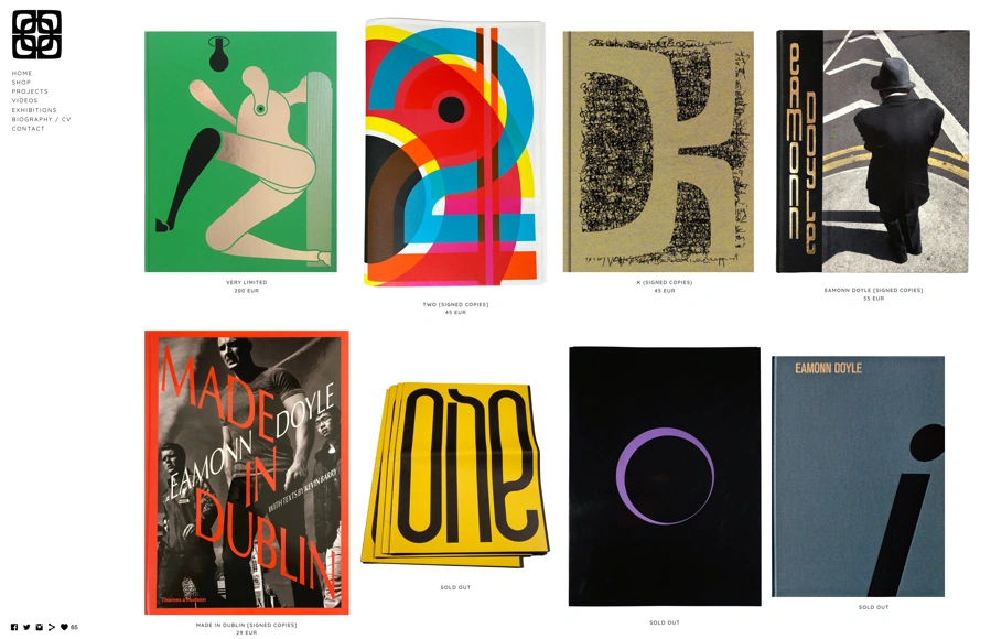 Eamonn Doyle portfolio preview