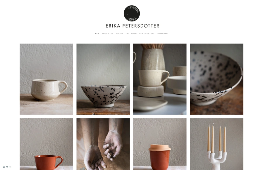 Erika Petersdotter portfolio preview