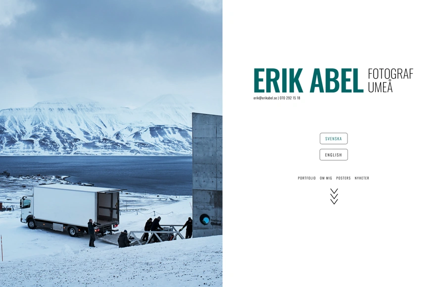 Fotograf Erik Abel ⎢Umeå ⎢Sweden portfolio preview