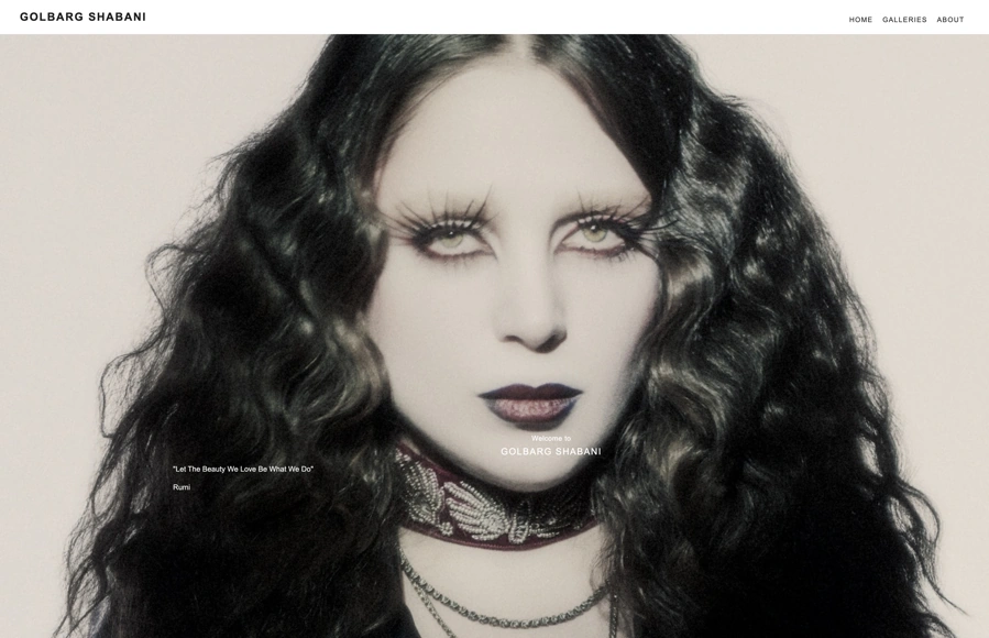 Golbarg Shabani portfolio preview