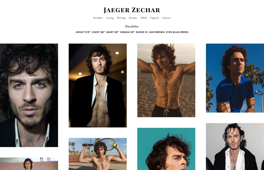 Jaeger Zechar portfolio preview