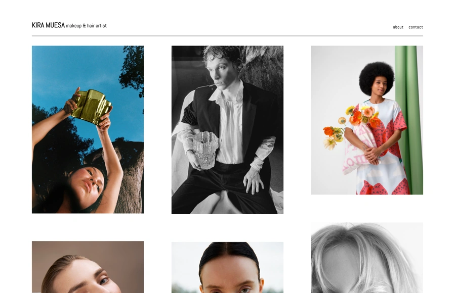 Makeup & Hair Artist portfolio preview