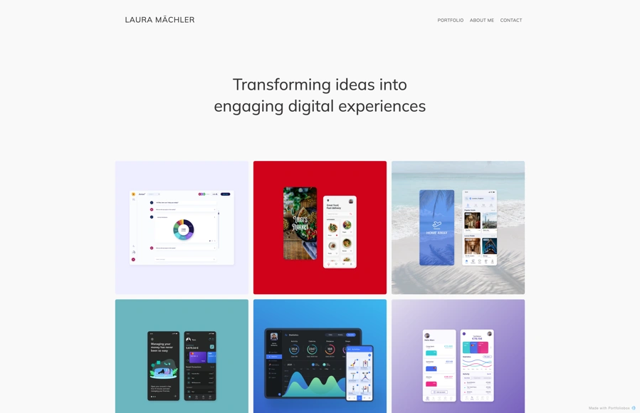 Laura Mächler Portfolio portfolio preview