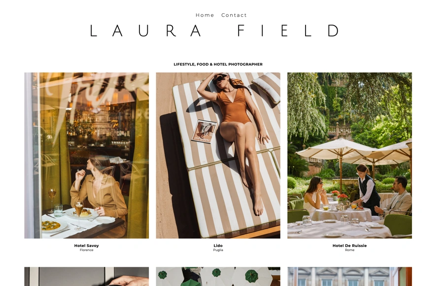Laura Field portfolio preview