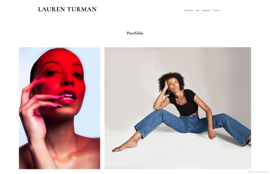 LAUREN TURMAN portfolio preview