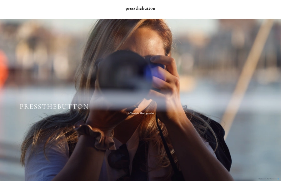 pressthebutton portfolio preview