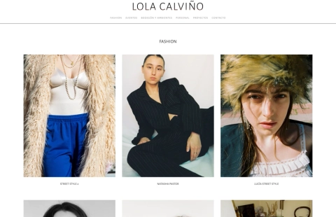 LOLA CALVIÑO portfolio
