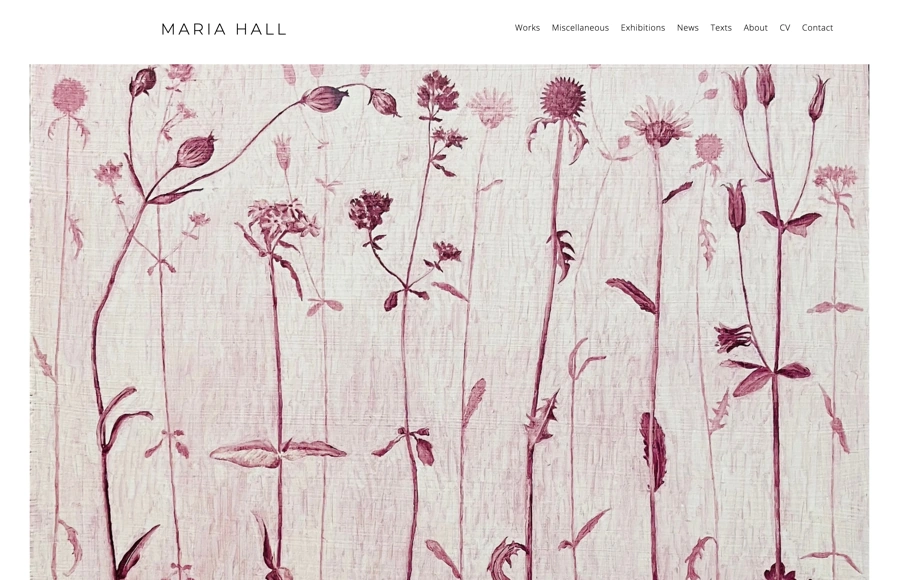Maria Hall portfolio preview