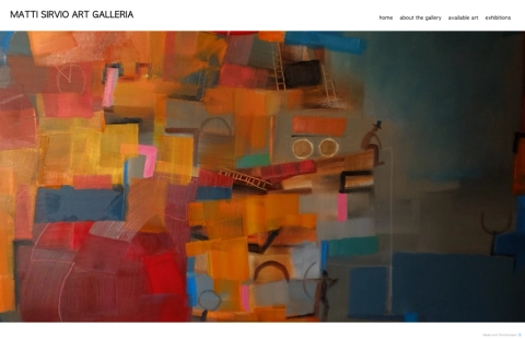 mattisirvioartgalleria.com  portfolio