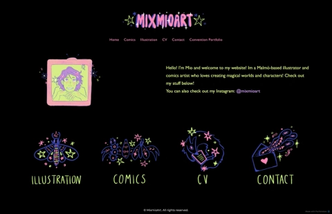 MixmioArt portfolio