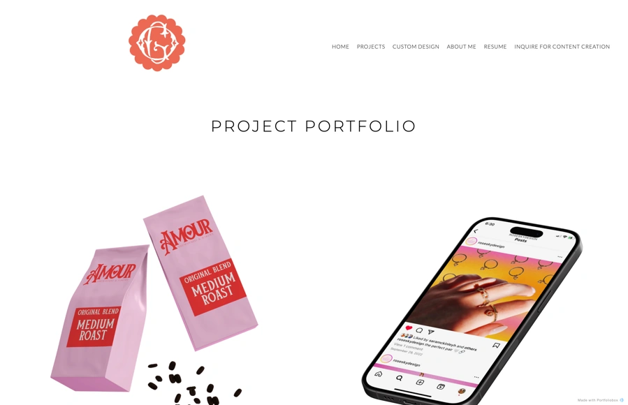 Olivia Griep portfolio preview