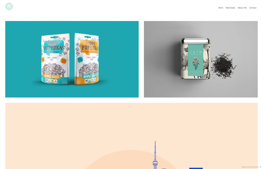 PameOlave portfolio preview