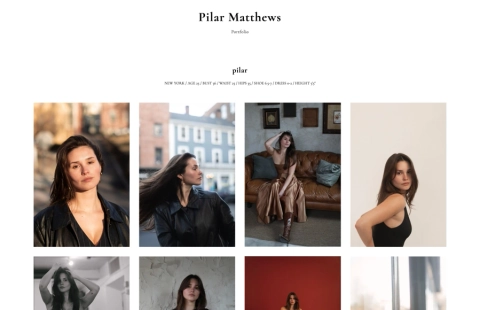 Pilar Matthews portfolio