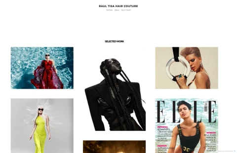 Raul Tisa Haircouture portfolio