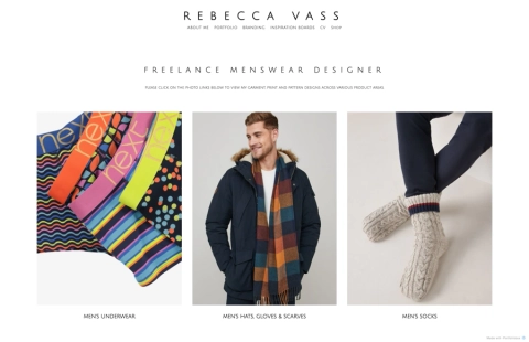 Rebecca Vass portfolio