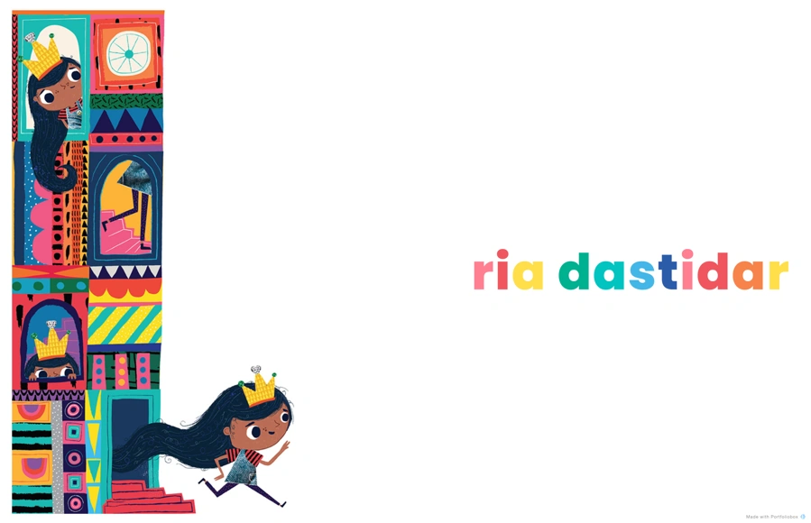 ria dastidar picture book illustrator portfolio preview