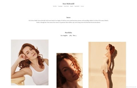 Sara Rabenold portfolio