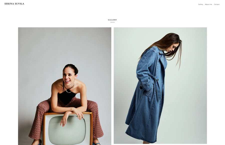 Serina Suvila portfolio preview