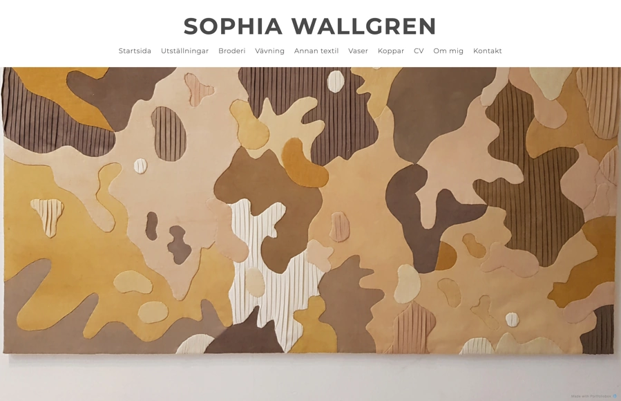 Sophia Wallgren portfolio preview