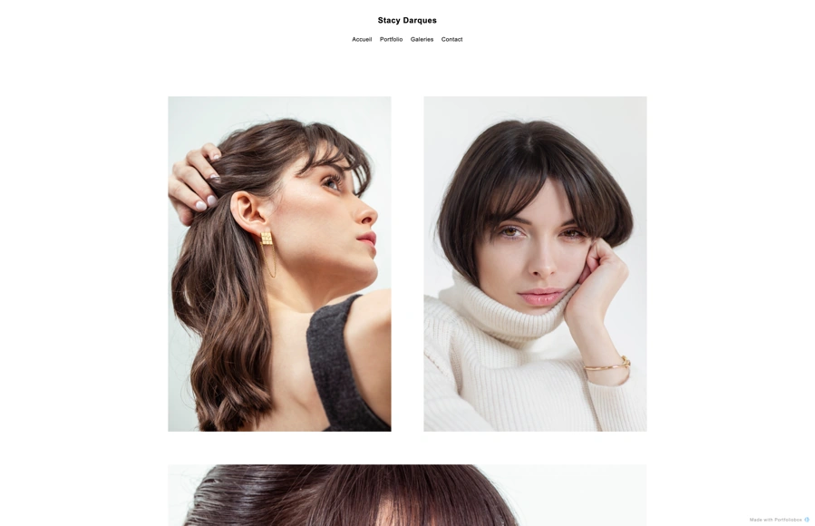 Stacy Darques portfolio preview