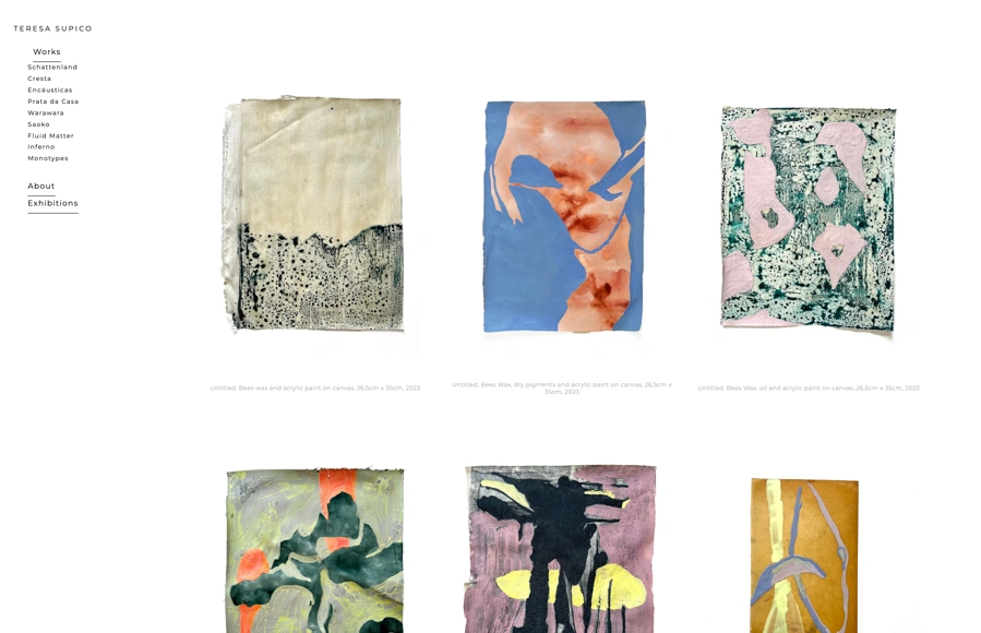 teresasupico portfolio preview