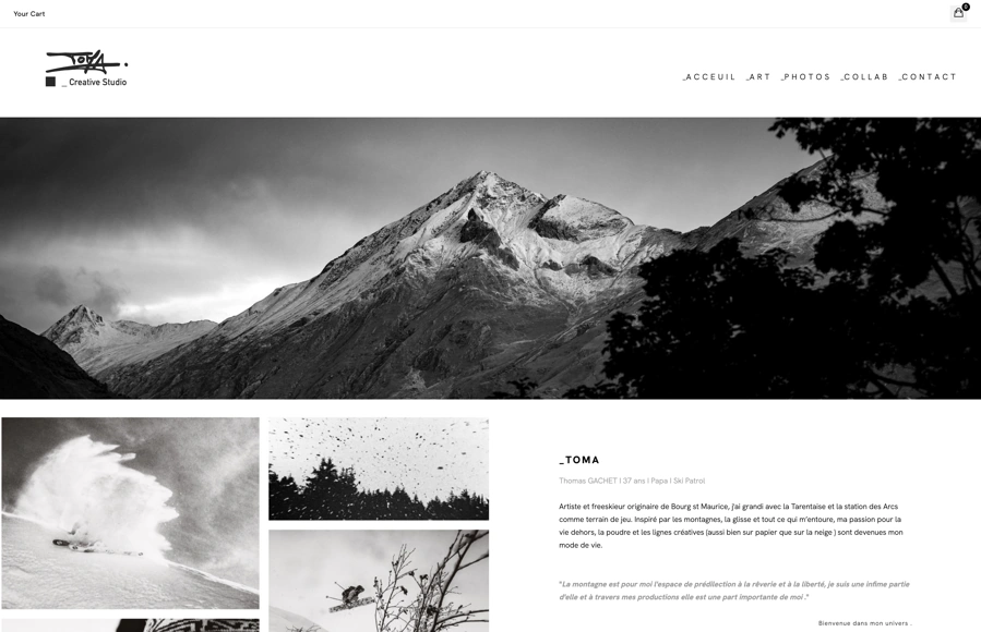 toma_Creative Studio portfolio preview