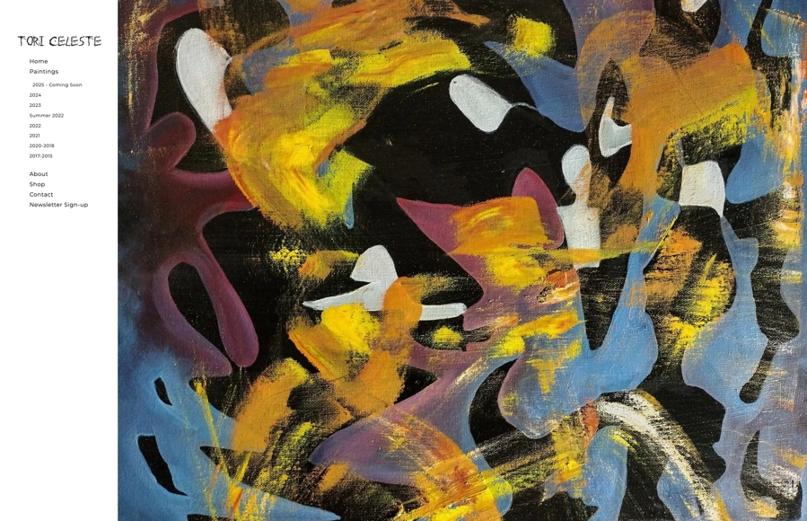 Tori Celeste portfolio preview