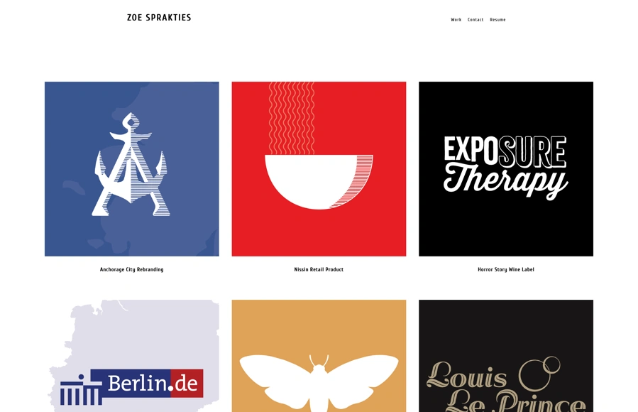 Zoe Sprakties portfolio preview