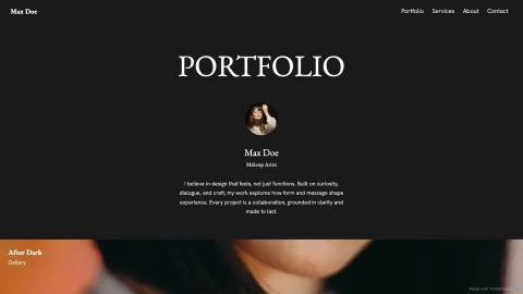 Alfons Makeup template