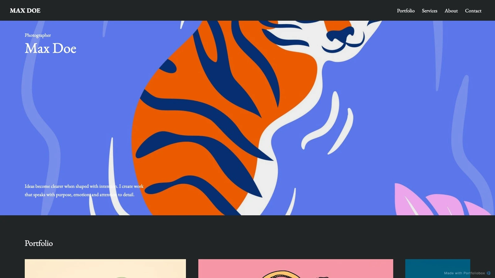 Ebba template preview