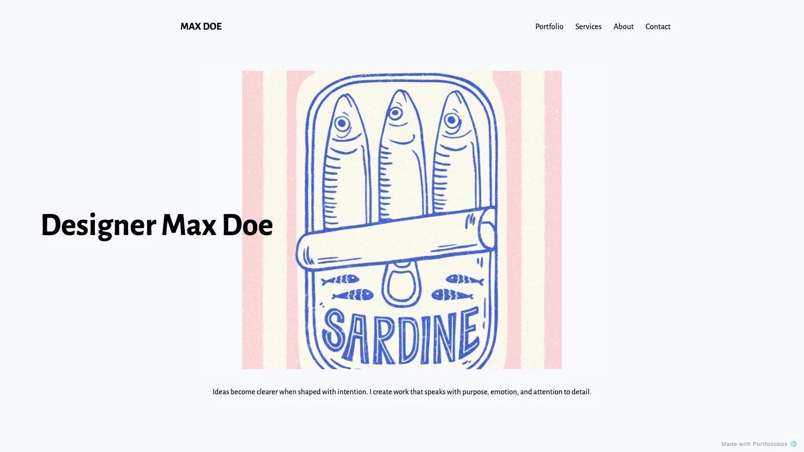 Freja template preview